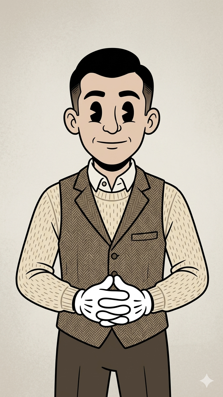 Valentin Folliguet, fondateur de Studio/14, illustration 1940s